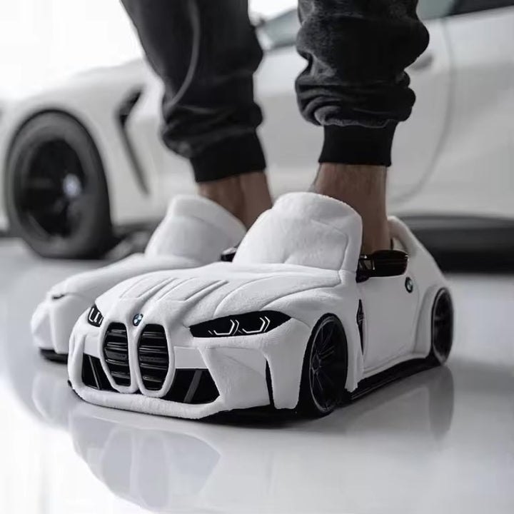 Warm Men's Winter Slippers – AutoLuxe-BMW M4 G82-The Livary