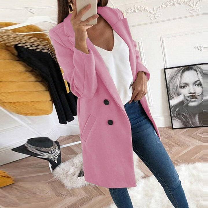 Stylish Women's Coat - Mila-Pink-S-The Livary