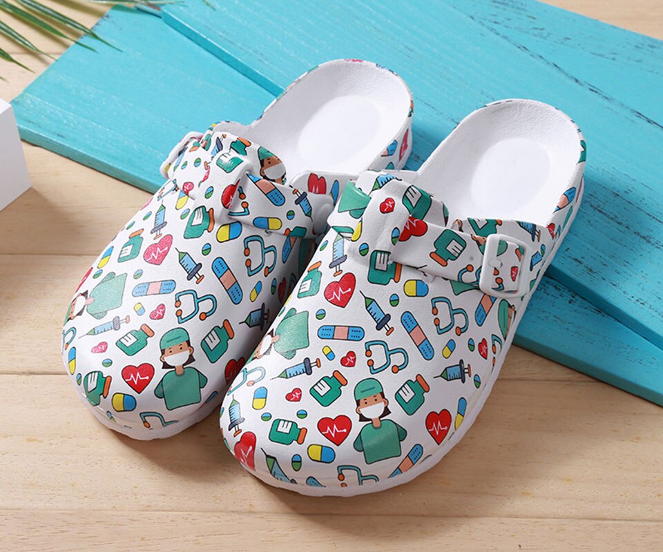Waterproof & Lightweight Women's Comfort Clogs – Slip-Resistant & Hygienic-A-3.5-The Livary