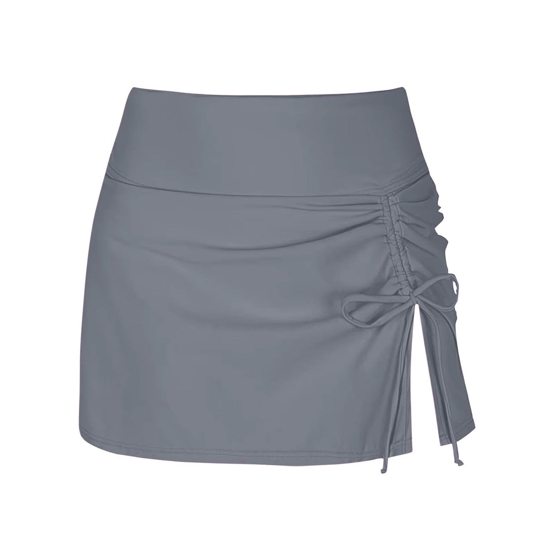 Ladies' swim shorts with side slit – Liv-Black-XS-The Livary