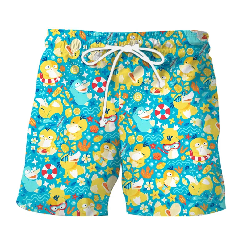 Funny summer set with Gengar & Snorlax print | Buy 1, get 1 free - SleepyFun-07-M-The Livary