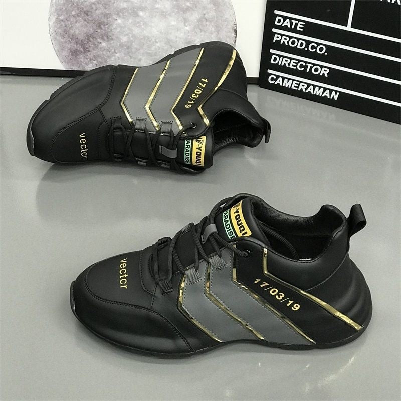 Men's Sneakers with Support and Style – Mason-Black/grey-7-The Livary