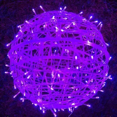 Atmospheric LED Light Ball for Indoor & Outdoor – Orbola-Purple-The Livary
