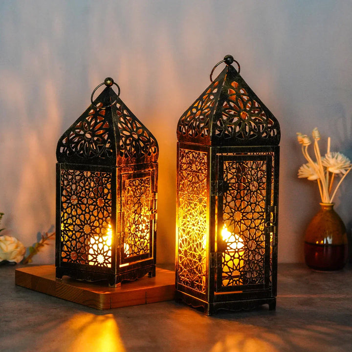 Bronze Vintage Candle Holder - Victor
