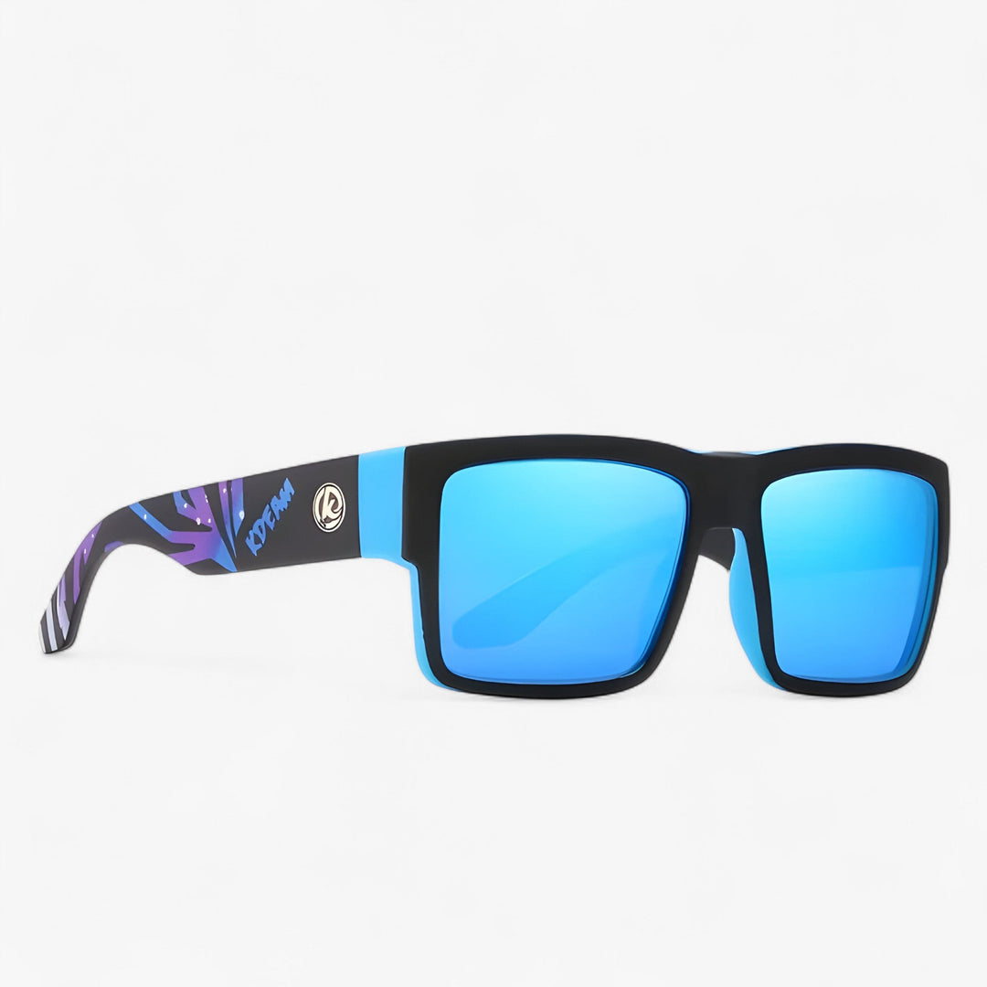 Windproof Polarised Sports Sunglasses – Stratos-Blue 2-The Livary