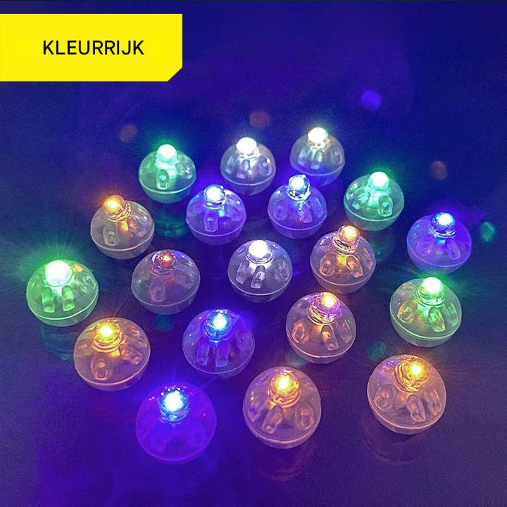 Mini LED Party Lights - GlowPearls-Colourful-50-The Livary