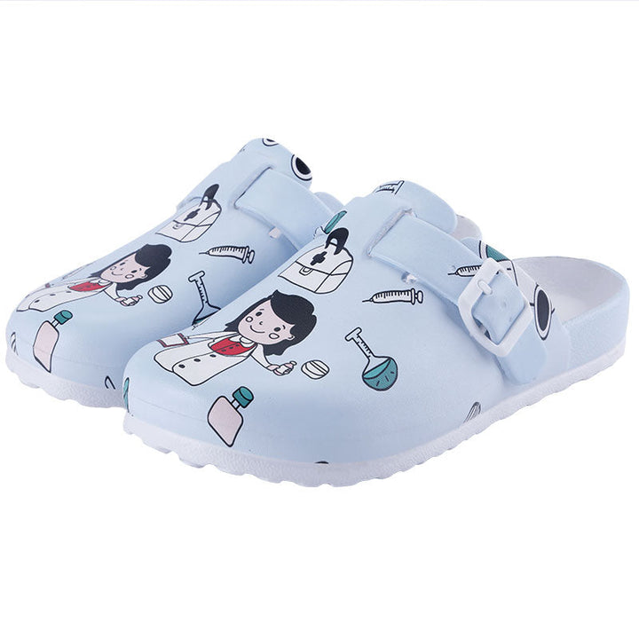 Waterproof & Lightweight Women's Comfort Clogs – Slip-Resistant & Hygienic-B-3.5-The Livary