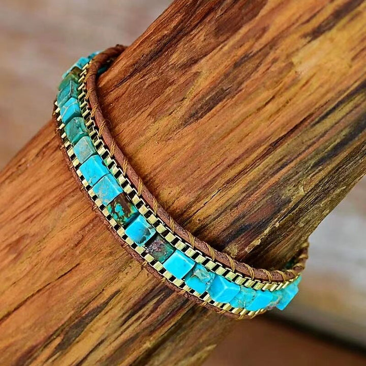 Emperor Stone Turquoise Bracelet - Cairos-The Livary