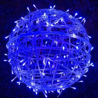 Atmospheric LED Light Ball for Indoor & Outdoor – Orbola-Blue-The Livary