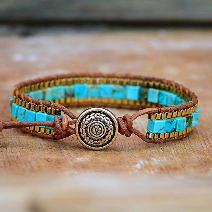 Emperor Stone Turquoise Bracelet - Cairos-The Livary