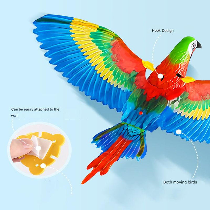 Automatic Moving Bird Toy - FlyBuddy™-Parrot-The Livary
