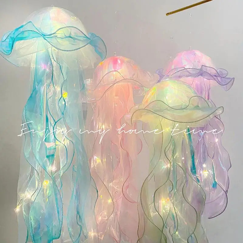 Magic Sea Creature Children's Room Lamp - GlowFish-Purple-The Livary