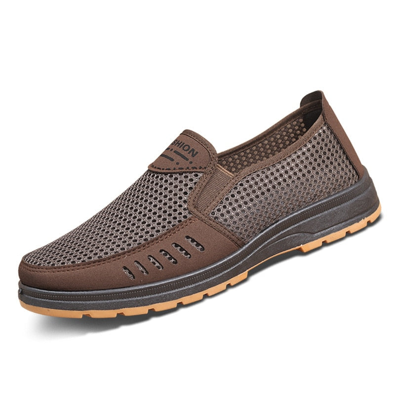 Breathable mesh sneakers - Noah-Brown-6-The Livary