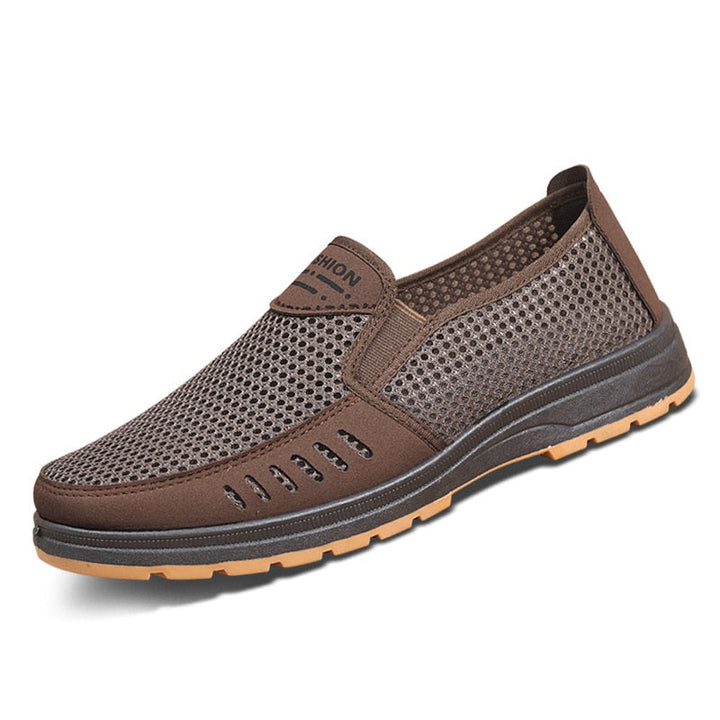 Breathable mesh sneakers - Noah-Brown-6-The Livary