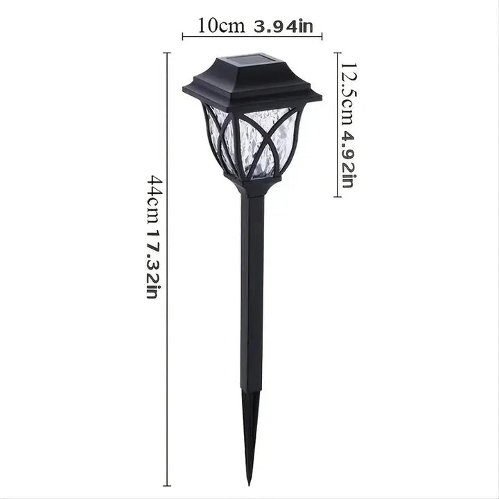 Solar Garden Lighting with Natural Enchantment - LunaGlow-White-B 300MAH-The Livary