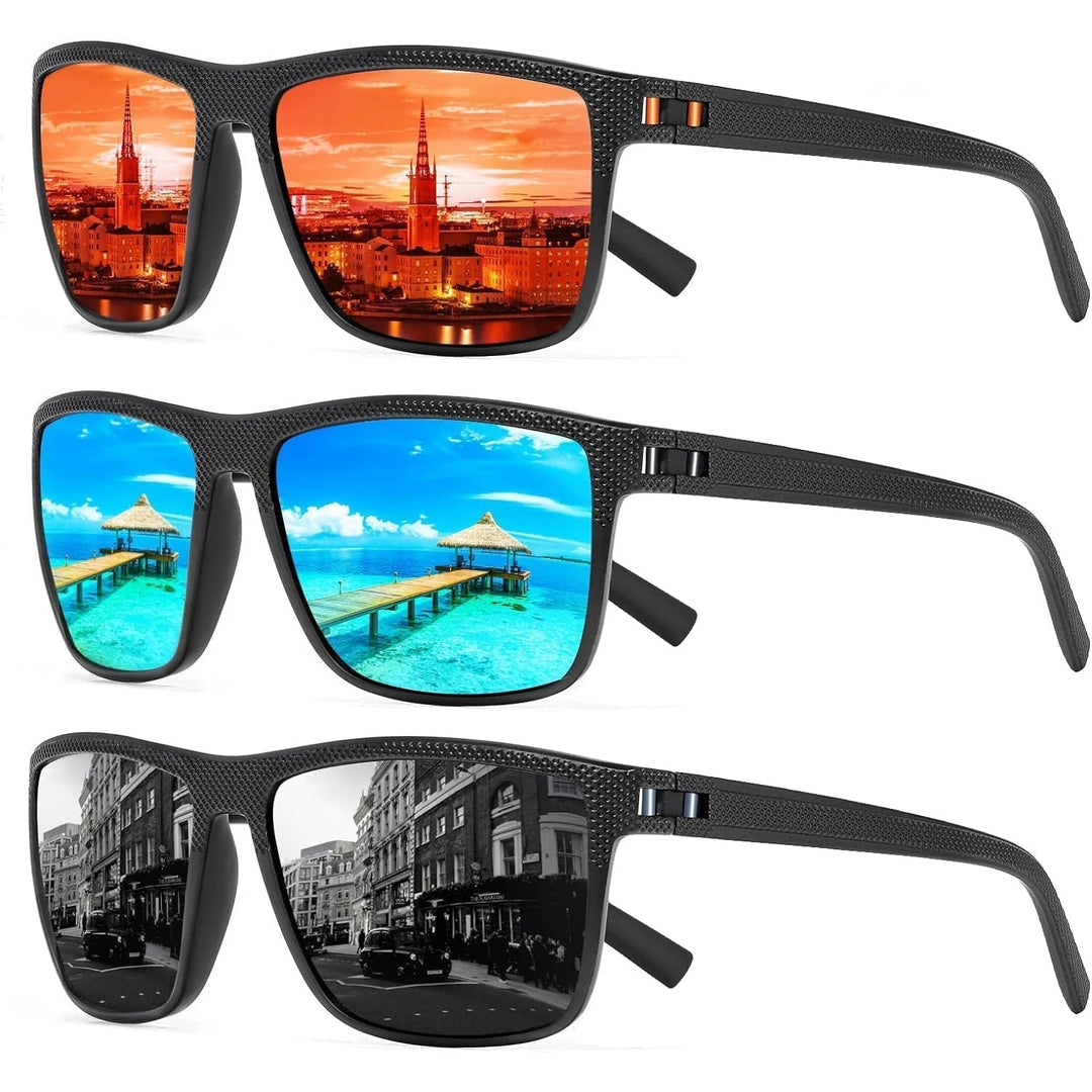 Polarised Sunglasses 3-Pack – Solvion-C1-The Livary