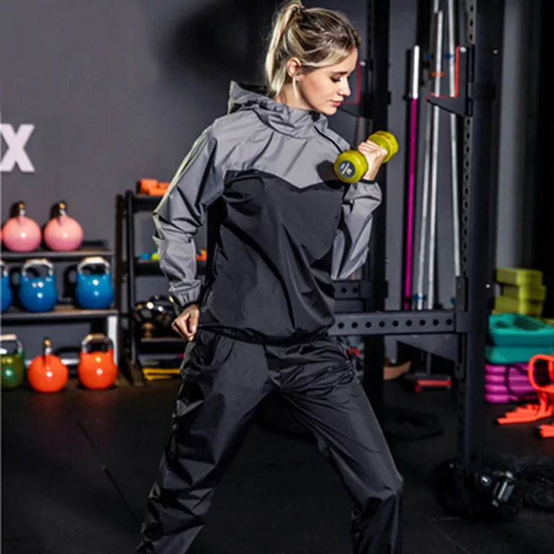 Light Unisex Training Set with Zipper & Hood – Remo-Ladies' Grey-S-The Livary