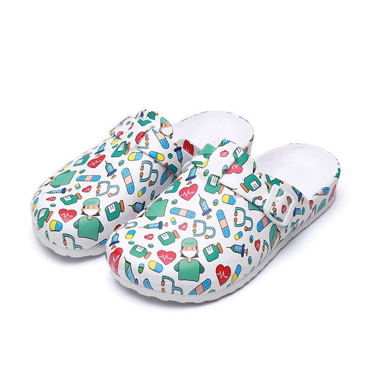 Waterproof & Lightweight Women's Comfort Clogs – Slip-Resistant & Hygienic-A-3.5-The Livary