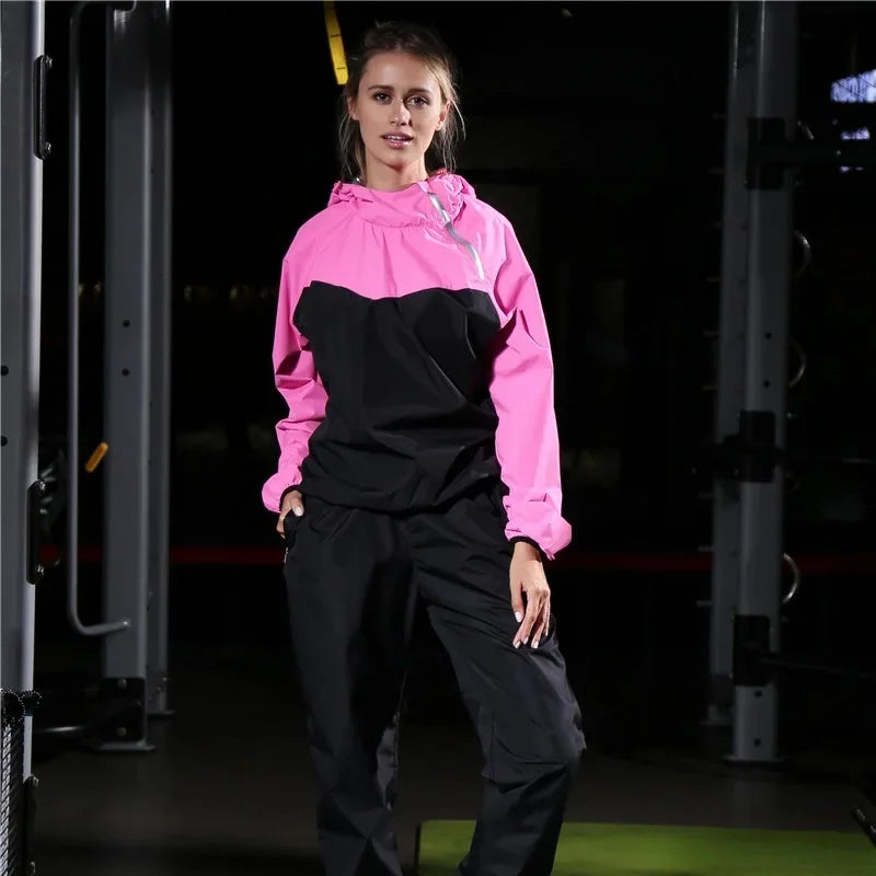 Light Unisex Training Set with Zipper & Hood – Remo-Ladies' Pink-S-The Livary