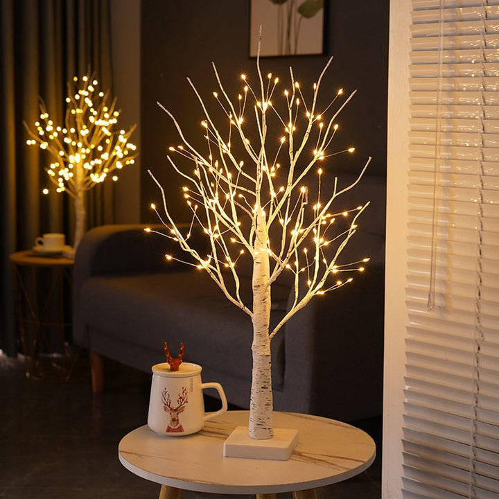 Illuminated Scandinavian Birch - LumiBirch-The Livary