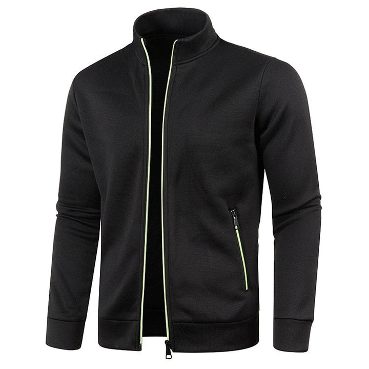 Men's outdoor fleece jacket – Björn-Black-S-The Livary