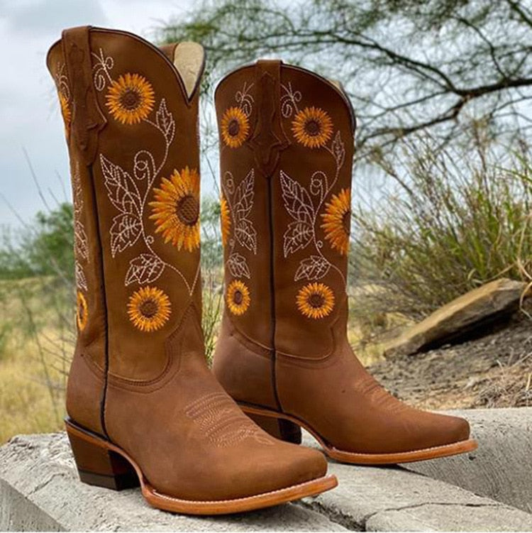 Stylish Ibiza Spirit Boots - Mira-Light brown-2.5-The Livary
