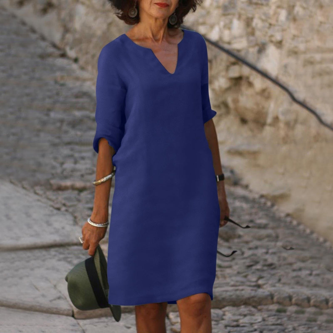 Summer Stylish Dress - Luna-Dark blue-S-The Livary