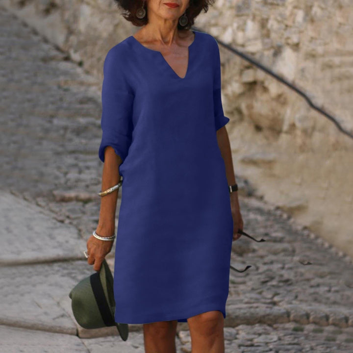 Summer Stylish Dress - Luna-Dark blue-S-The Livary