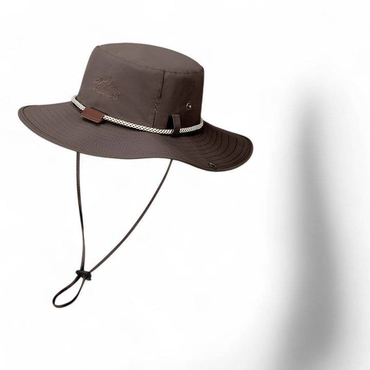 Unisex UV Protection Waterproof Bucket Hat – Johnny-Coffee-55-60cm-The Livary