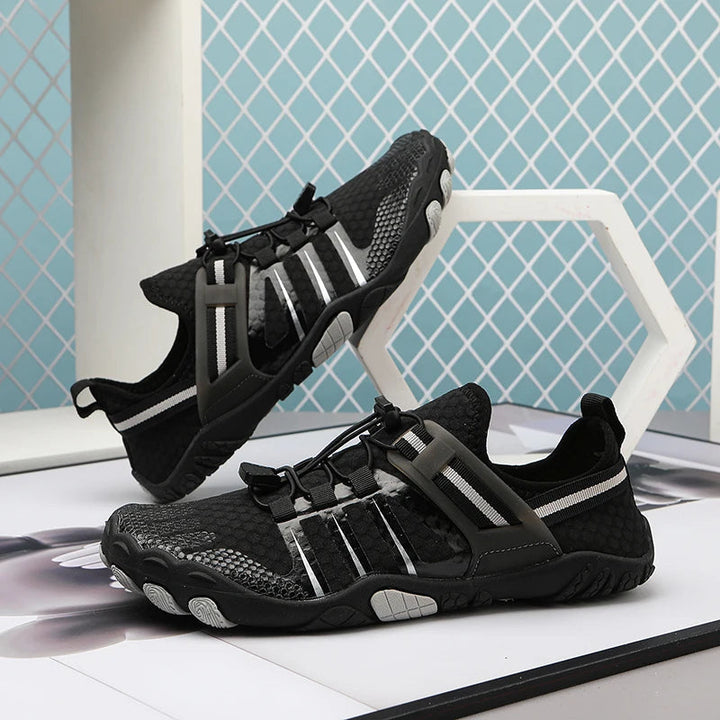 Unisex All-Terrain Barefoot Water Shoes – Noah-Black-5.5-The Livary