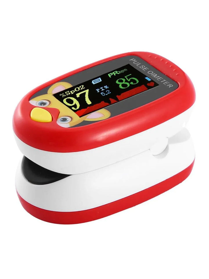 Child-friendly Pulse Oximeter for Health Monitoring - KidPulse-Blue-The Livary