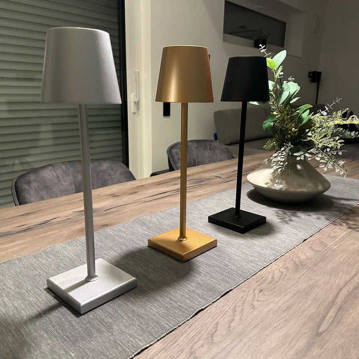 Wireless Rechargeable Table Lamp - Scandiglow-White-The Livary