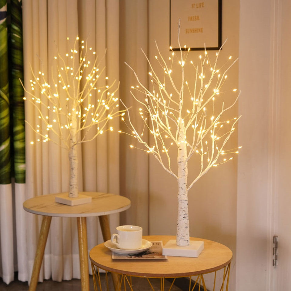 Illuminated Scandinavian Birch - LumiBirch-The Livary
