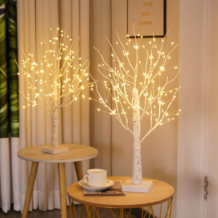 Illuminated Scandinavian Birch - LumiBirch-The Livary