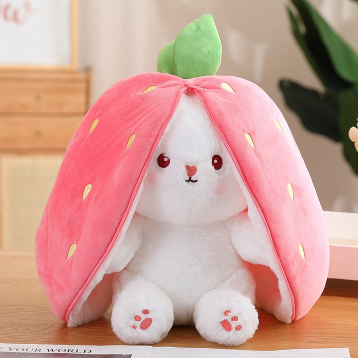 Soft Bunny Cuddle - SnuffelBun-Strawberry Bunny-17 inches-The Livary