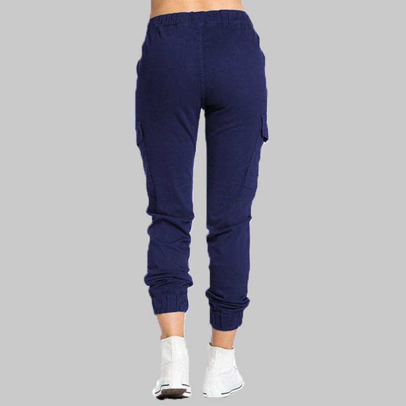 Ladies Cargo Trousers - Nova-Black-XS-The Livary
