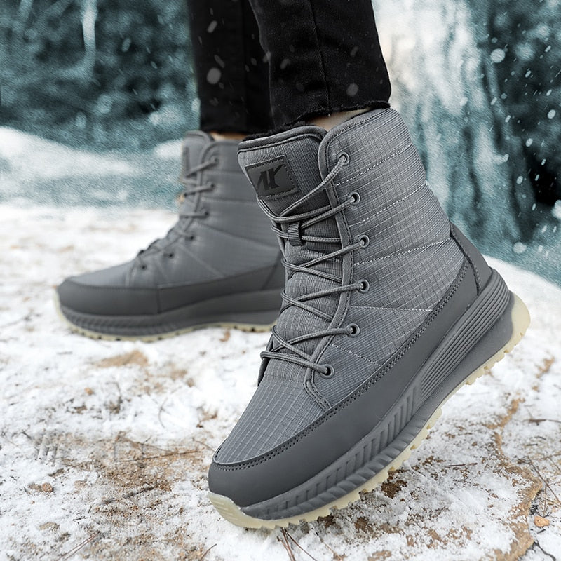 Stylish Women's Winter Boots - Elara-Dark grey-2.5-The Livary