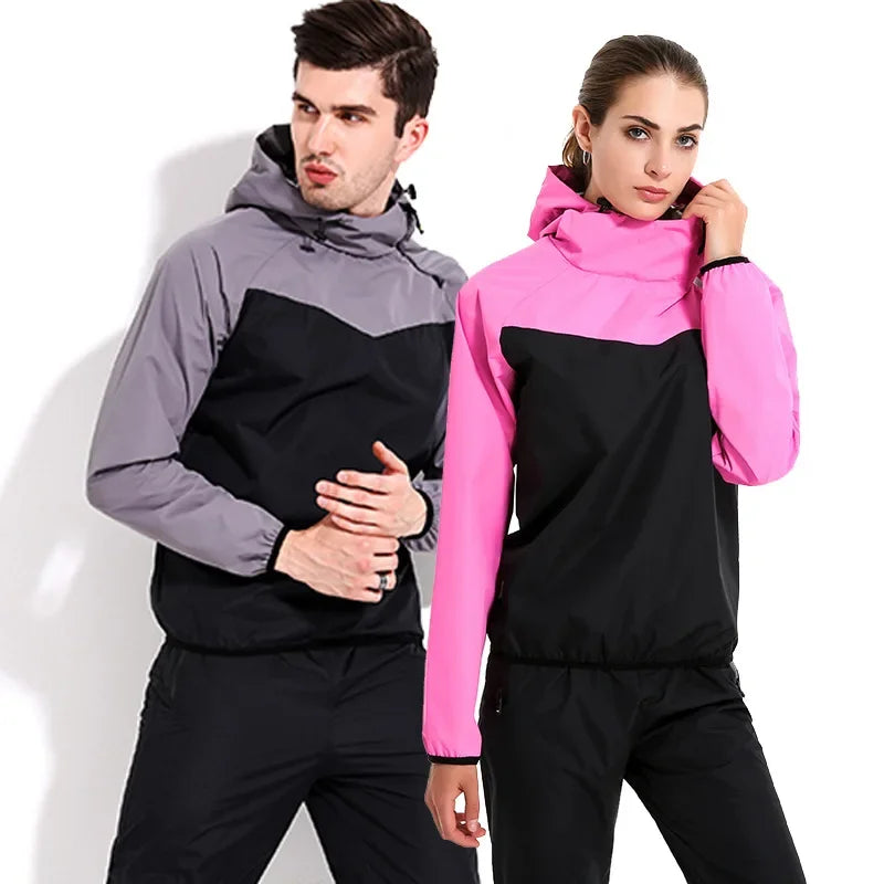 Light Unisex Training Set with Zipper & Hood – Remo-Men's Black-S-The Livary