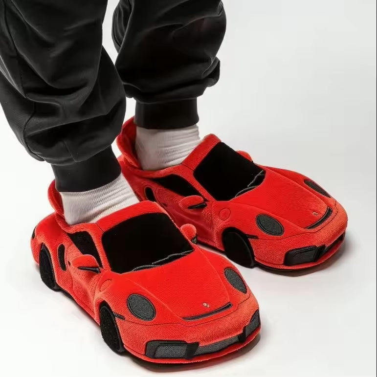 Warm Men's Winter Slippers – AutoLuxe-Porsche Cabriolet-The Livary