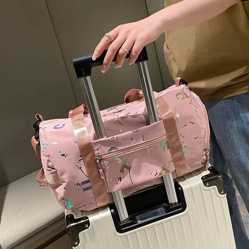 Stylish and Functional Sports Bag - ZenCarry-Beige-The Livary