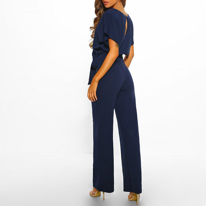 Stylish Ladies Jumpsuit - Naomi-Beige-S-The Livary