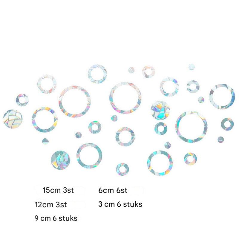 Sun Catcher Window Stickers - LumiSuncatch-Rond - 10 Stuks-The Livary