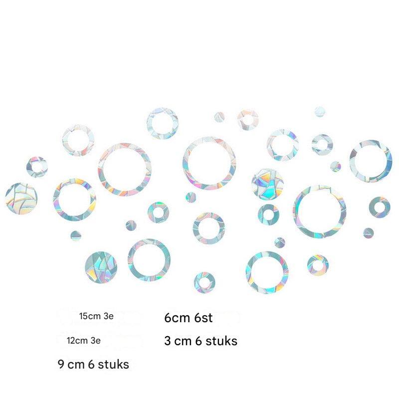 Sun Catcher Window Stickers - LumiSuncatch-Rond - 10 Stuks-The Livary