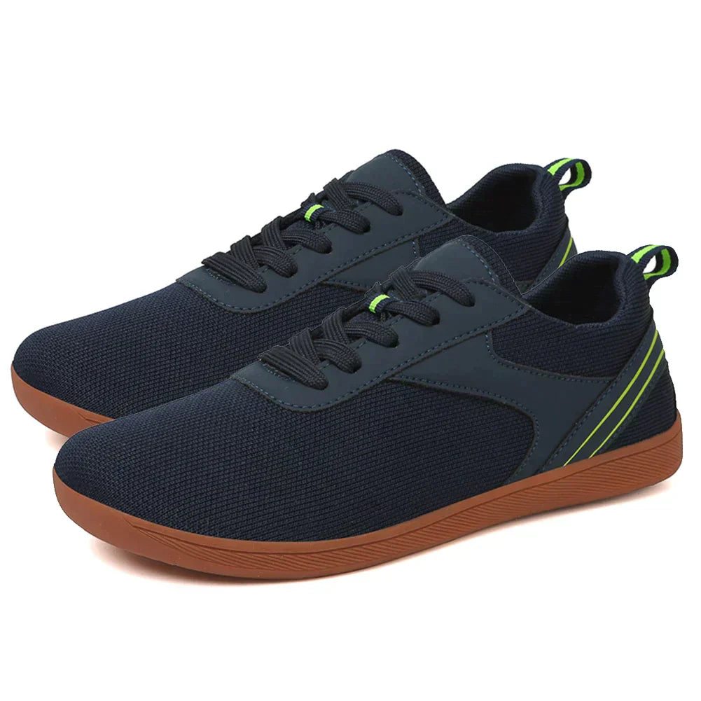 Unisex barefoot shoes with flexible sole & breathable upper material – Luno-Black-4.5-The Livary