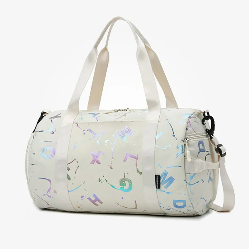 Stylish and Functional Sports Bag - ZenCarry-Beige-The Livary