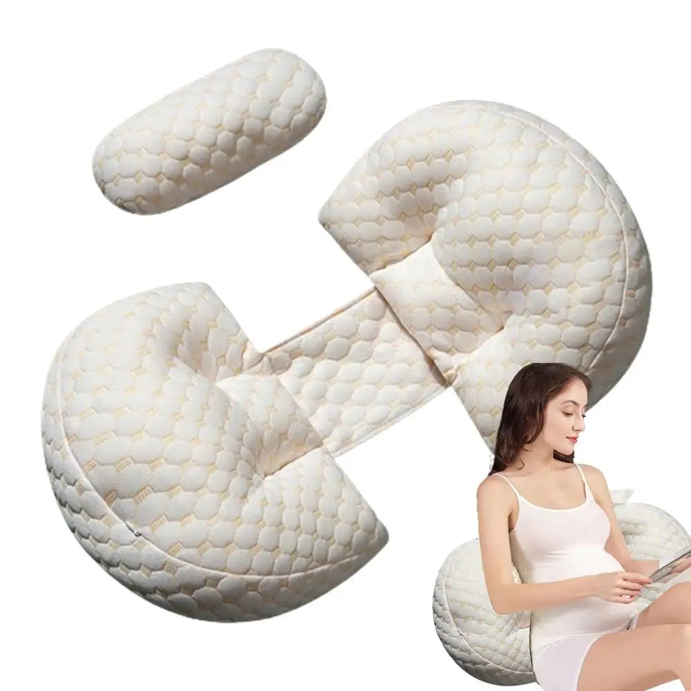 Ergonomic Pregnancy Pillow - MammaComfort-The Livary