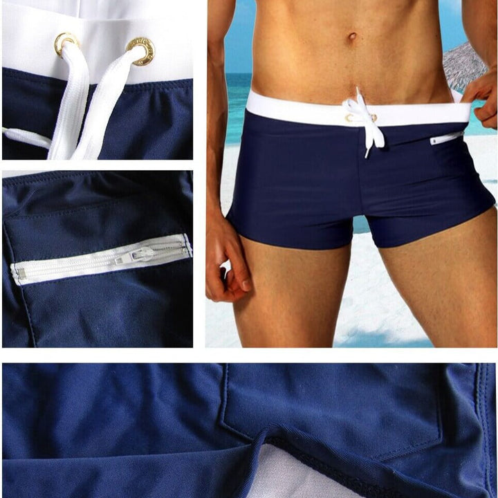 Trendy Men's Swim Shorts – Jace-Black-L-The Livary