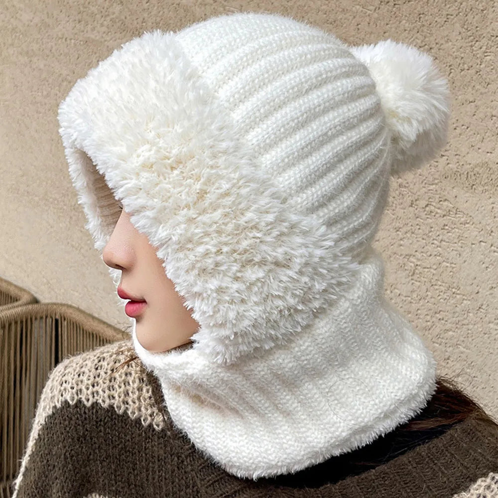 Soft Fleece Winter Hat - Kimberly-Grey-The Livary