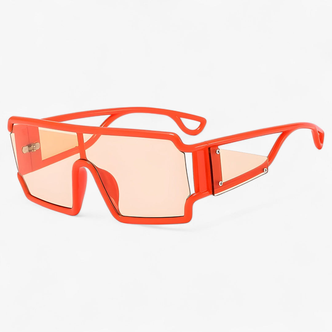 Retro sunglasses with classic chic - Solenne-Red-The Livary
