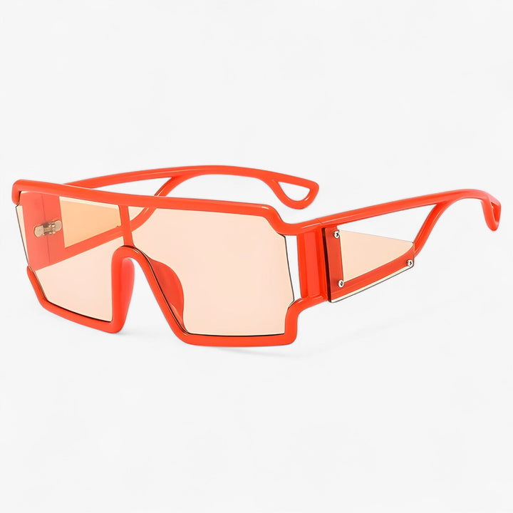Retro sunglasses with classic chic - Solenne-Red-The Livary